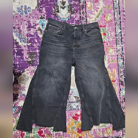 NWOT We The Free - Ripple Wide-Leg Crop Jeans - Picture 3 of 6